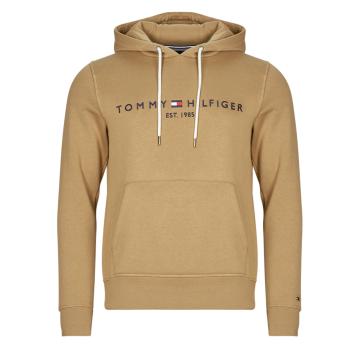 Tommy Hilfiger  TOMMY LOGO HOODY  Mikiny Béžová