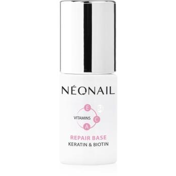 NeoNail Repair Base spevňujúci lak na nechty s keratínom 7,2 ml