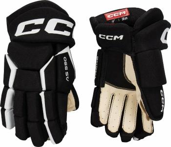 CCM Hokejové rukavice Tacks AS 550 SR 13 Black/White
