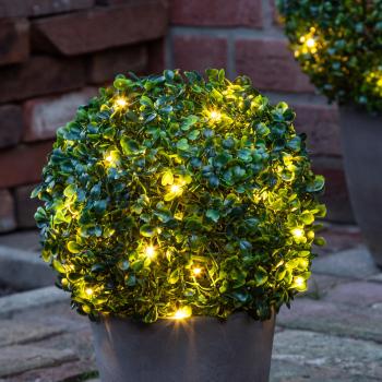 Haushalt international LED buxus koule, 25 cm