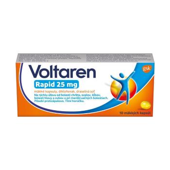 Voltaren Rapid 25mg na bolesť 10 cps