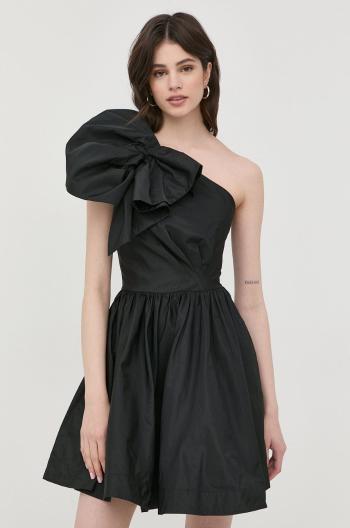 Šaty Pinko čierna farba, mini, áčkový strih