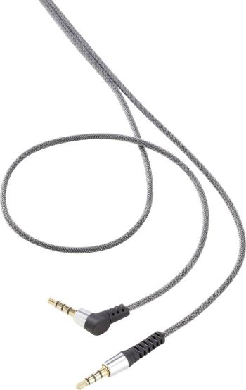 SpeaKa Professional SP-7870176 jack audio prepojovací kábel [1x jack zástrčka 3,5 mm - 1x jack zástrčka 3,5 mm] 1.00 m č