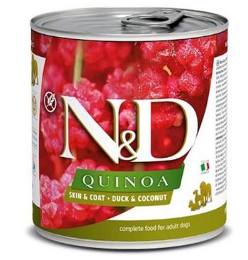 Farmina N&D dog QUINOA duck & coconut konzerva 285g