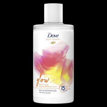 DOVE Bath Therapy Glow pena do kúpeľa a sprchový gél 400 ml