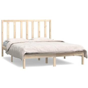 Rám postele masívna borovica 140 × 190 cm, 3106618