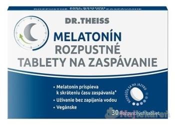 Dr.Theiss MELATONÍN tablety na zaspávanie 30 ks