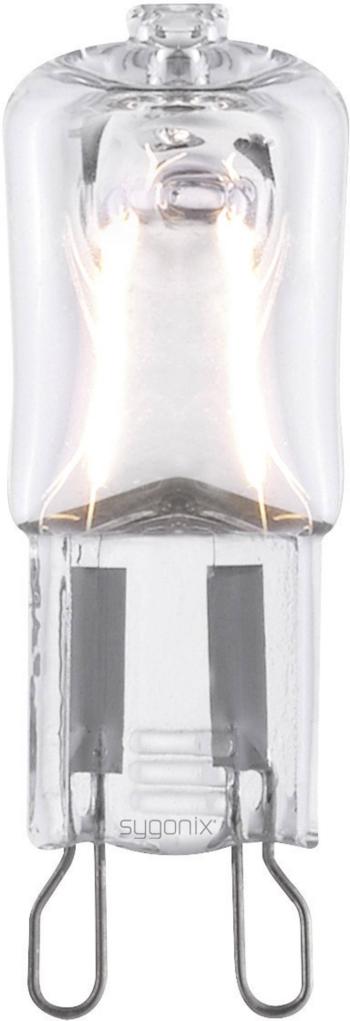 Sygonix halogénová žiarovka En.trieda 2021: C (A ++ - E) G9 43 mm 230 V 28 W teplá biela pinová objímka stmievateľná 2 k
