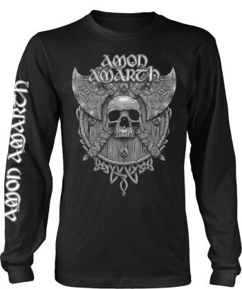 Amon Amarth Tričko Grey Skull Black XL