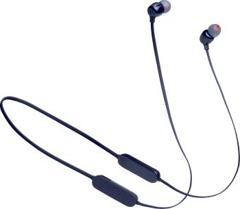 JBL Tune 125 BT Bluetooth športové štupľové slúchadlá do uší nákrčník modrá
