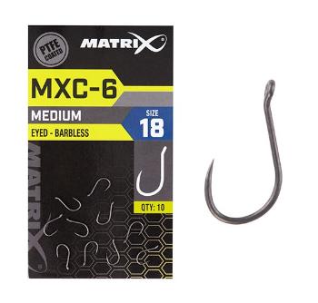 Matrix háčiky mxc-6 barbless eyed 10 ks - veľkosť 14