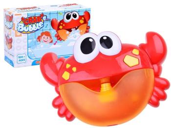 Hudobný krab s mydlovými bublinami do vane Crabbly