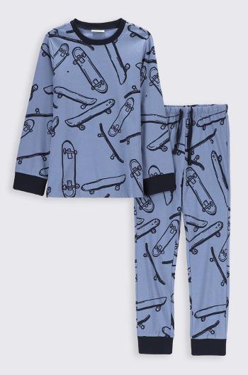 Detské bavlnené pyžamo Coccodrillo vzorovaná