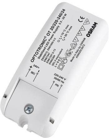 OSRAM OT 20/220-240/24 VS20 napájací zdroj pre LED  konštantné napätie 20 W 0.02 - 0.83 A 24 V/DC