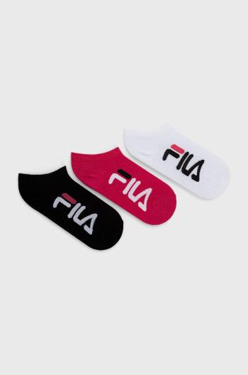 Detské ponožky Fila ružová farba