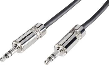 Paccs  jack konektory prepojovací kábel [1x jack zástrčka 3,5 mm - 1x jack zástrčka 3,5 mm] 3.00 m čierna