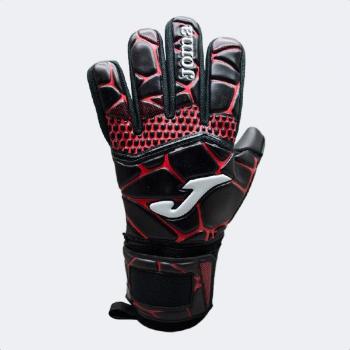 GK- PRO GOALKEEPER GLOVES BLACK RED 8