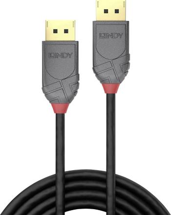 LINDY DisplayPort prepojovací kábel  0.50 m čierna DisplayPort 1.4