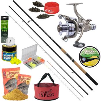 Carp expert prút set advancer method 3,9 m 50-100 g