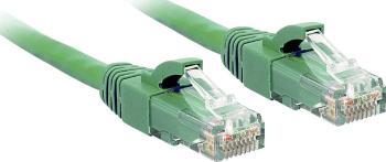 LINDY 48048 RJ45 sieťové káble, prepojovacie káble CAT 6 U/UTP 2.00 m zelená s ochranou 1 ks