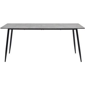 Jedálenský stôl sivý, 180 × 90 × 75 cm, 281573