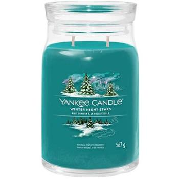 YANKEE CANDLE Signature sklo 2 knôty Winter Night Stars 567 g (5038581141800)