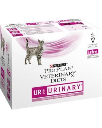 Purina VD Feline - UR St/Ox Urinary Salmon kapsičky pre mačky 10x85g