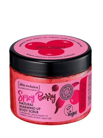 Telový peeling hrejivý - Spicy Berry NATURA SIBERICA 300 ml
