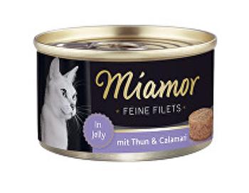 Miamor Cat Filet konzervovaný tuniak+kalamáre100g + Množstevná zľava