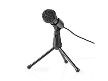 Mikrofón so stojanom NEDIS MICTJ100BK