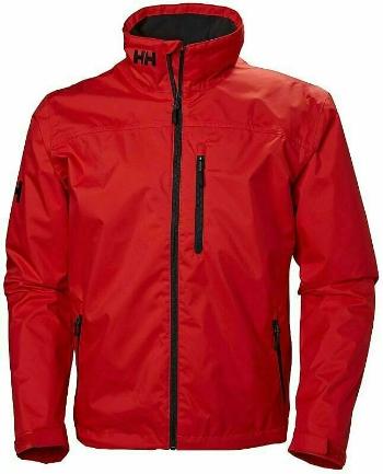 Helly Hansen Men's Crew Midlayer Sailing Jacket Jachtárska bunda Red S