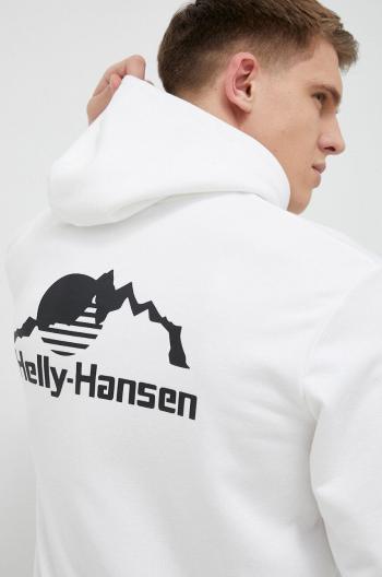 Mikina Helly Hansen YU HOODIE 2.0 pánska, s kapucňou, jednofarebná, 53582