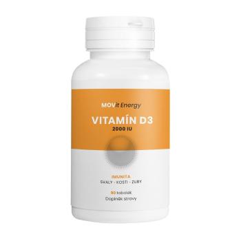 Vitamín D3 2000 I.U. 50 mcg MOVit Energy 90 kapsúl