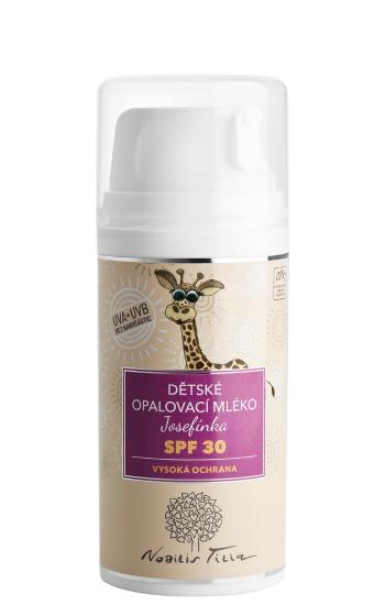 NOBILIS TILIA Detské opaľovacie mlieko Josefínka SPF 30, 100 ml