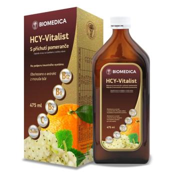 BIOMEDICA HCY-Vitalist s príchuťou pomaranča 475 ml