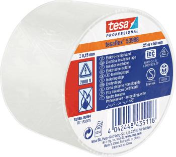 tesa  53988-00064-00 izolačná páska tesa® Professional biela (d x š) 25 m x 50 mm 1 ks