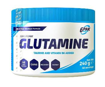 Glutamine - 6PAK Nutrition 240 g Natural