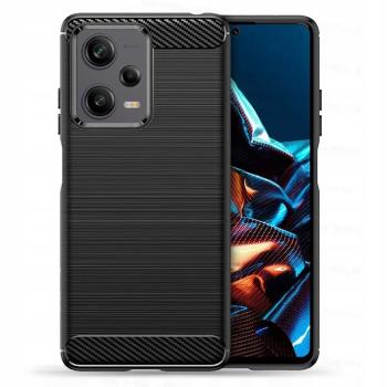 Techsuit Xiaomi Redmi Note 12 Pro Puzdro Carbon Bush TPU  KP30032 čierna