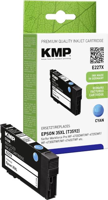 KMP Ink cartridge náhradný Epson T359235XL kompatibilná Single zelenomodrá E227X 1638,4003