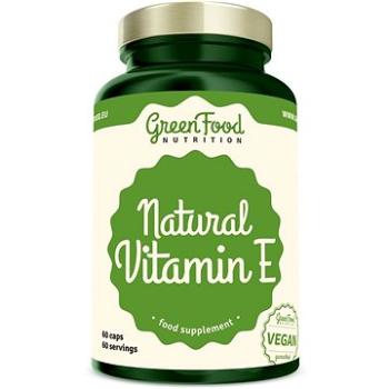 GreenFood Nutrition Natural Vitamin E 60 cps. (8594193926589)
