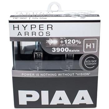 Autožiarovky PIAA Hyper Arros 3900 K H1 – o 120 percent vyššia svietivosť, zvýšený jas (HE-902)