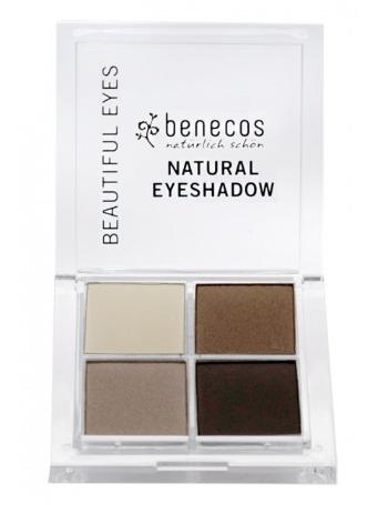 Benecos Natural Quattro Eye Shadow Coffee & Cream 8 g