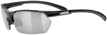 UVEX Sportstyle 114 Black Mat/Litemirror Orange/Litemirror Silver/Clear