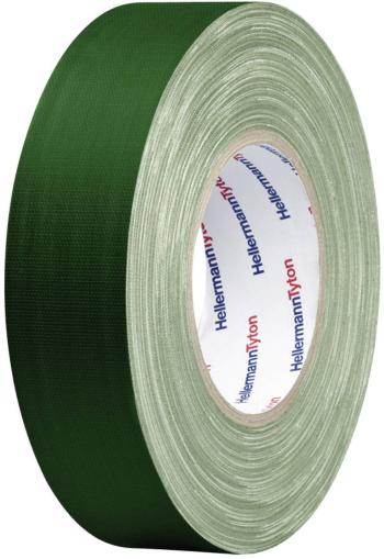 HellermannTyton HTAPE-TEX-GN-19x50 712-00503 páska so skleným vláknom HelaTape Tex zelená (d x š) 50 m x 19 mm 1 ks