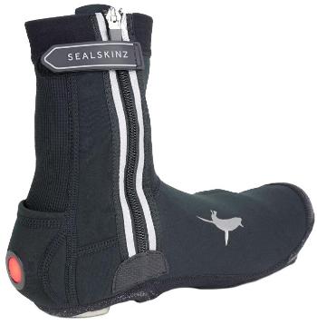 Sealskinz All Weather LED Cycle Overshoe Black S Návleky na tretry