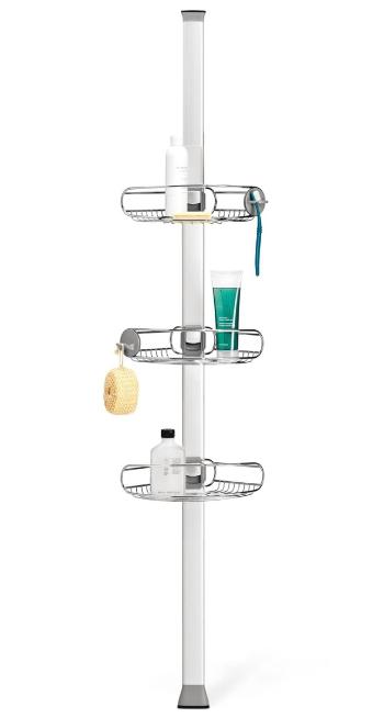 Polička Simplehuman Shower Caddy nerez oceľ SHBT1109DC