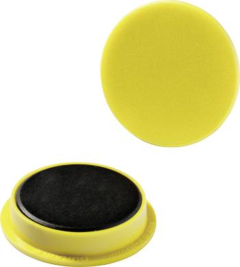 Durable magnet 475404 (Ø) 37 mm guľatý žltá 1 sada 475404