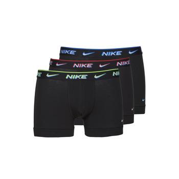 Nike  Boxerky EVERYDAY COTTON STRETCH X3  Čierna