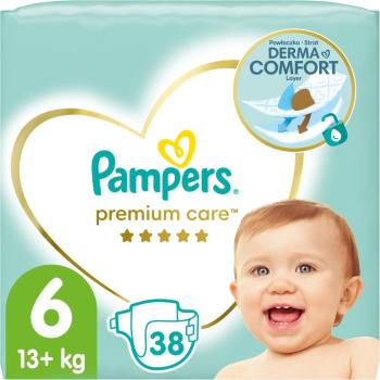 Pampers Premium Care Size 6 jednorazové plienky 13+ kg 38 ks