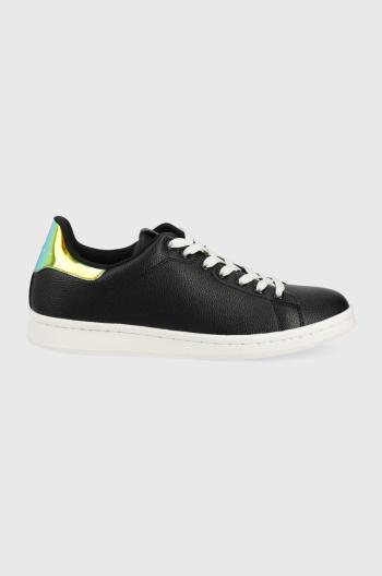 Topánky Sisley čierna farba